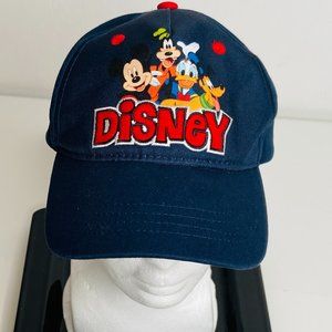 KIDS DISNEY CHARACTERS NAVY BLUE HAT/CAP